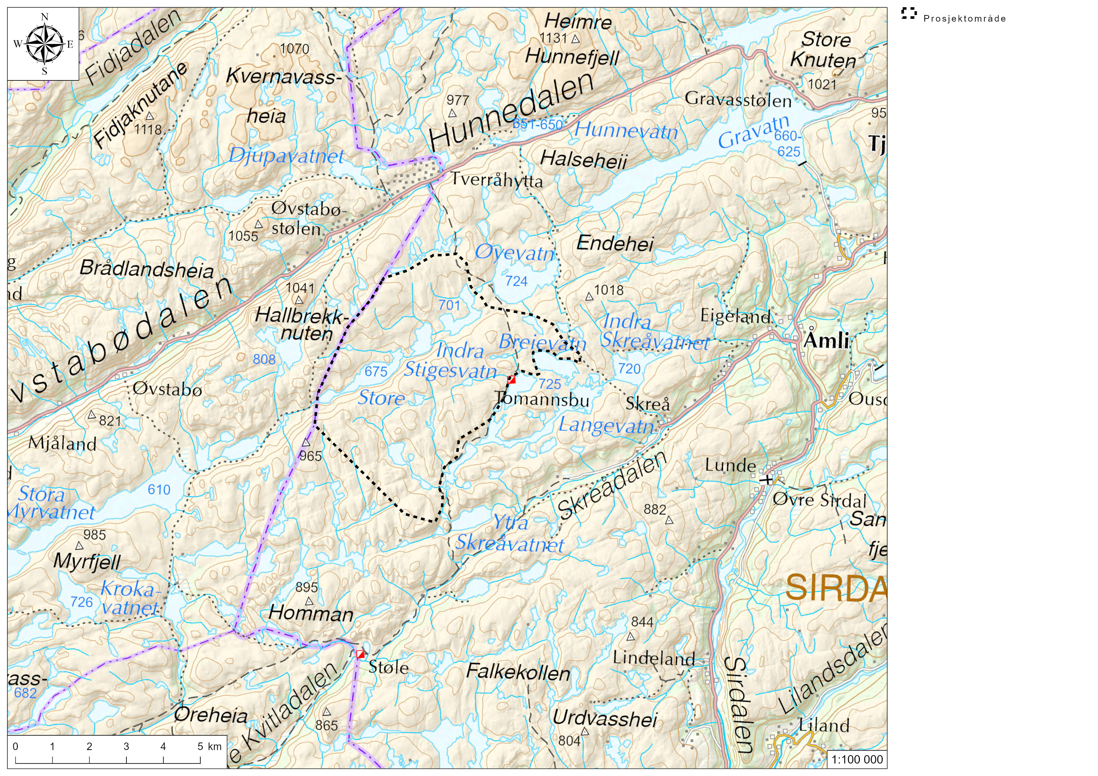 project area map