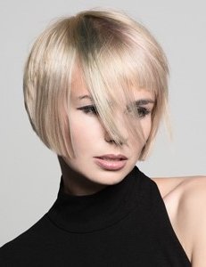 Creative Channel Bob — Creative channel bob haircut with sleek shape, soft texture and innovative sectioning techniques