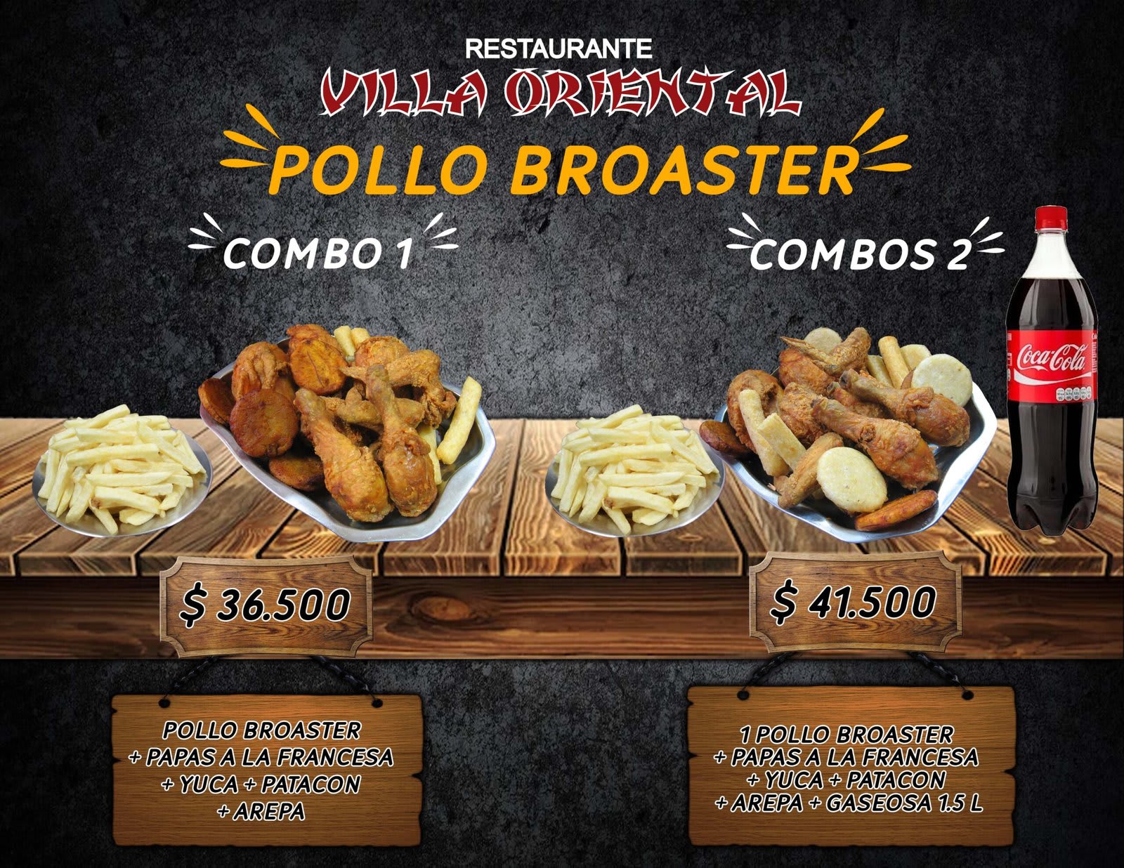 Combo 1 broaster