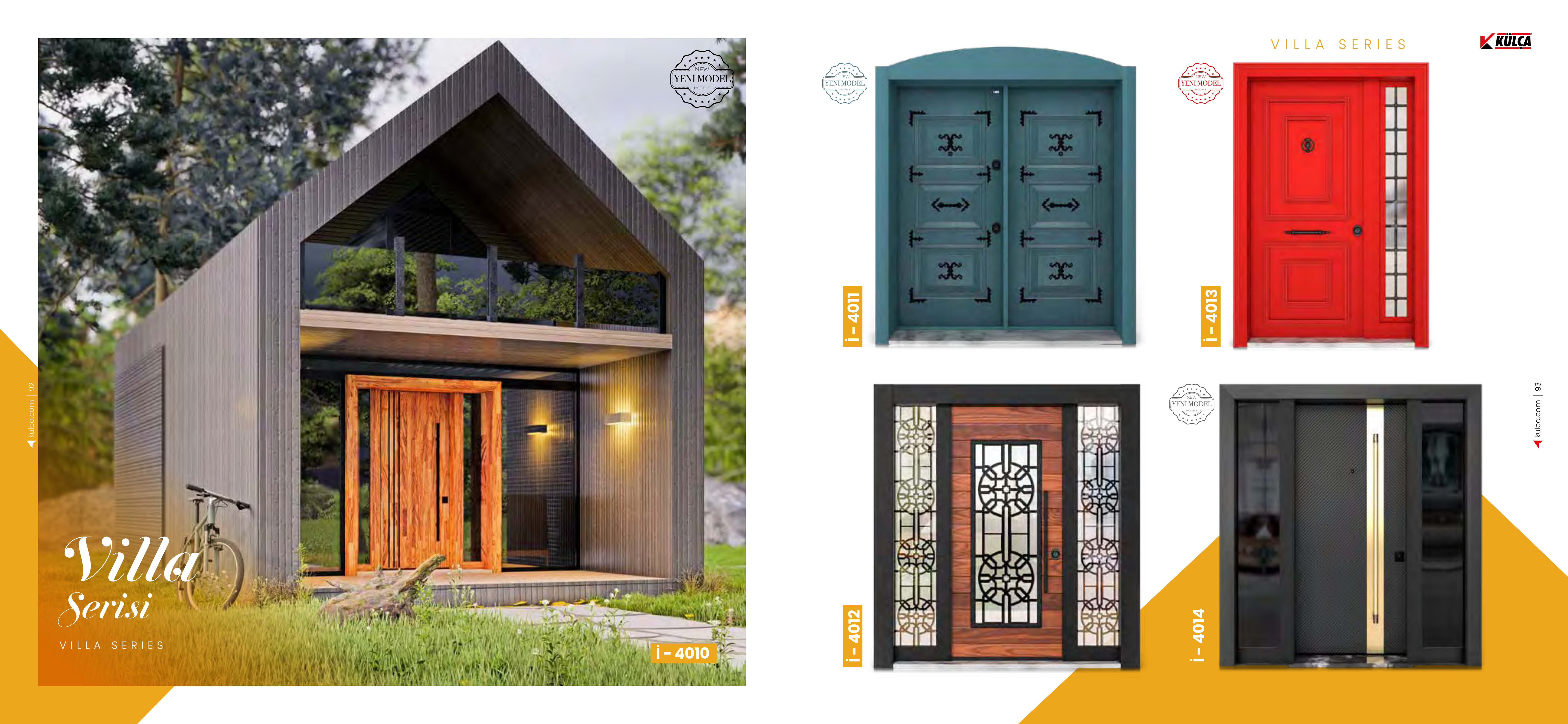 Villa Serisi Katalog Sayfa 1