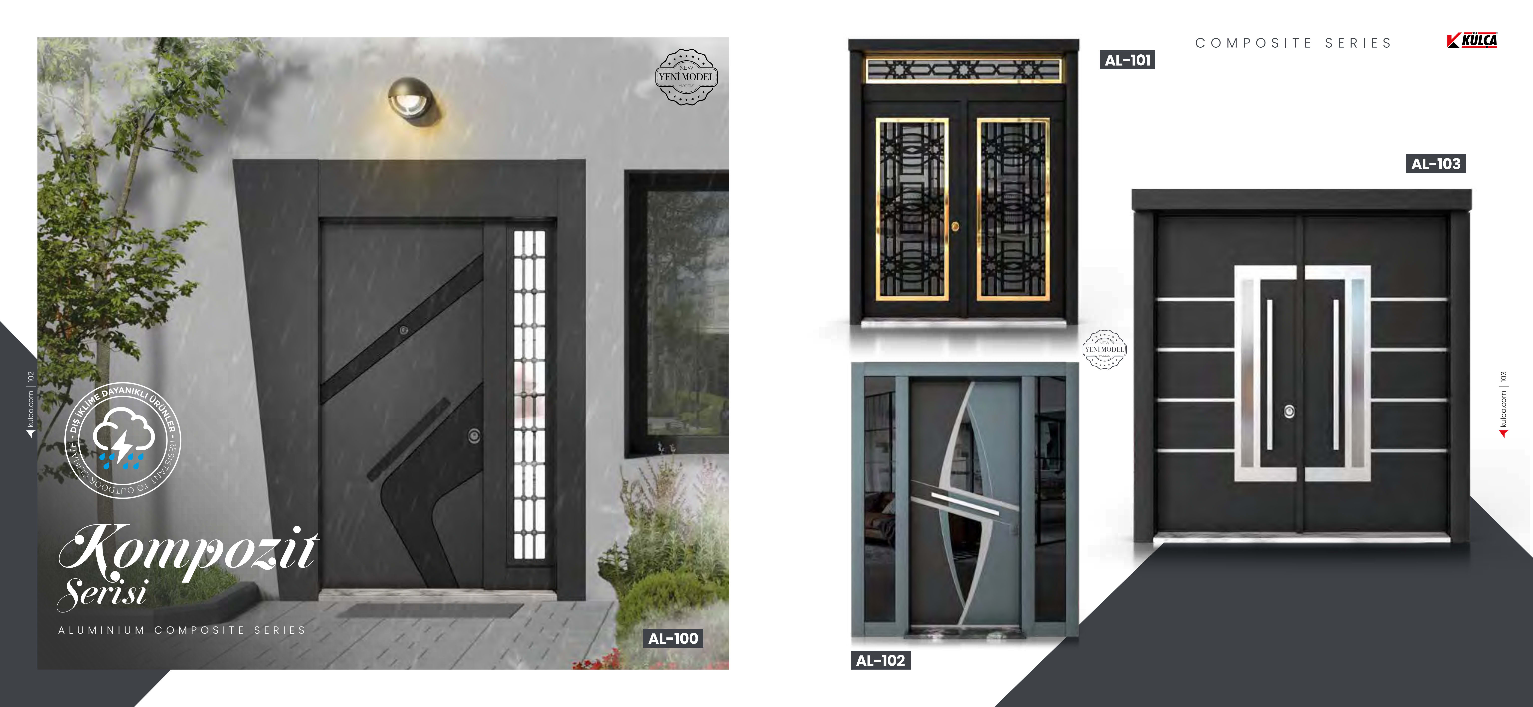 Kompozit & Metal Serisi Katalog Sayfa 1