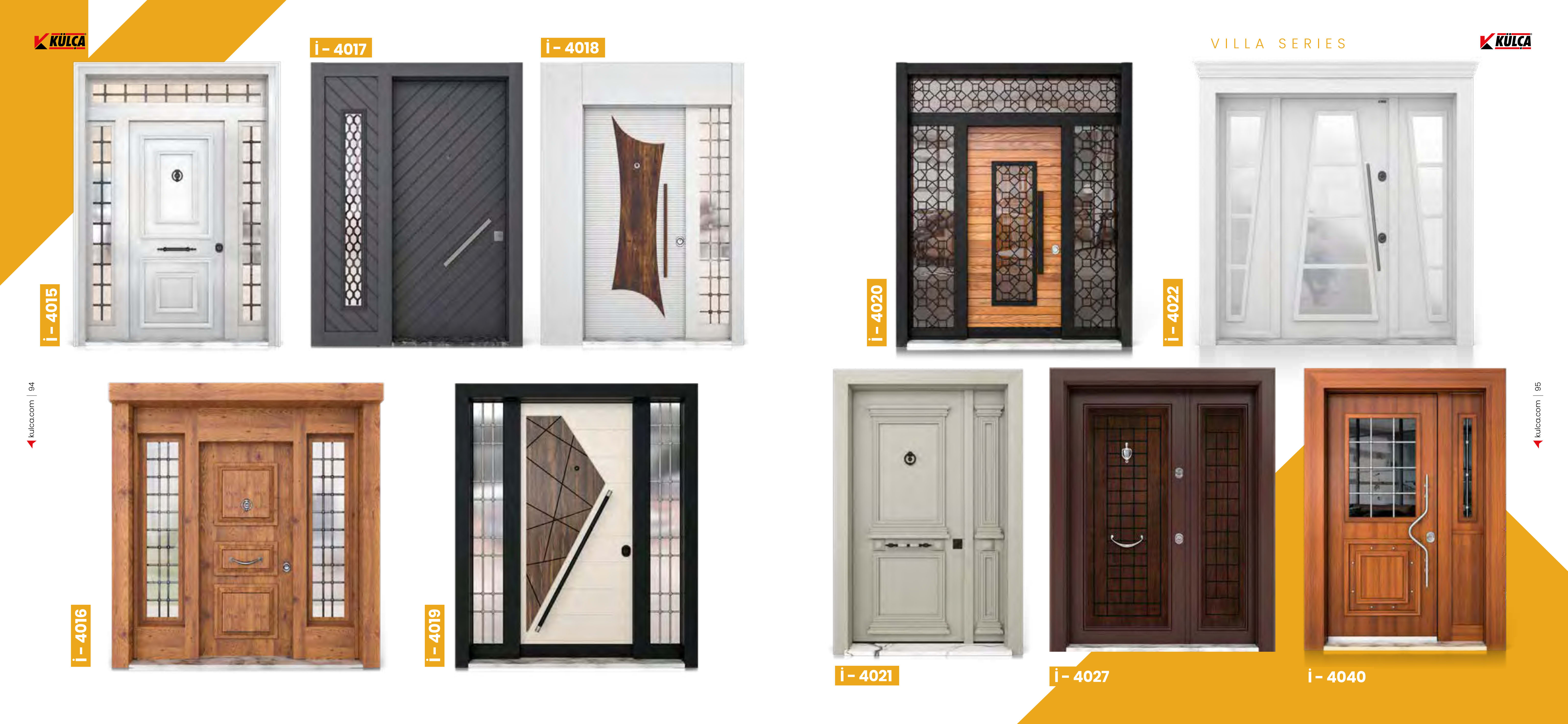 Villa Serisi Katalog Sayfa 2
