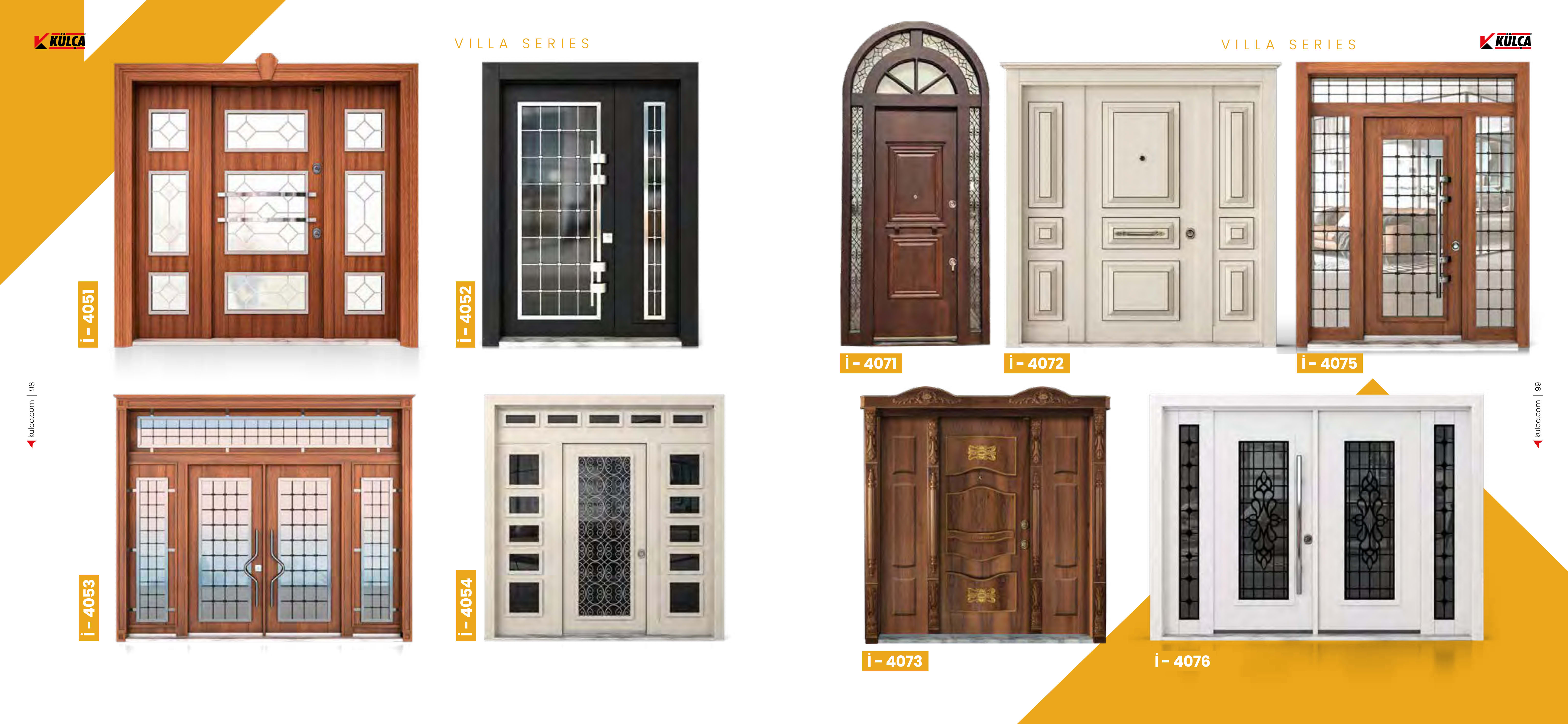 Villa Serisi Katalog Sayfa 4