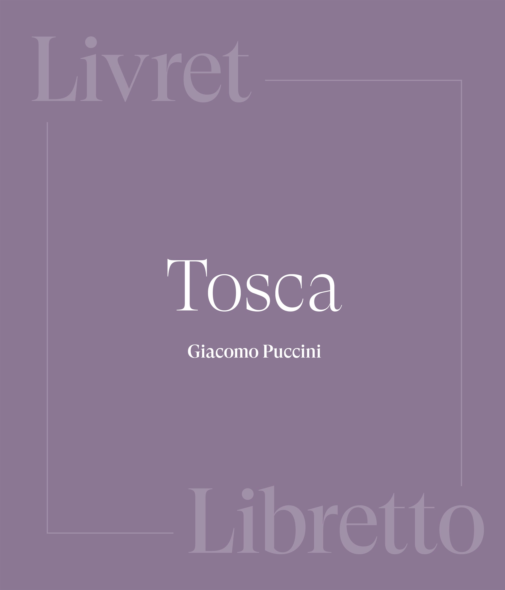 Livret Tosca