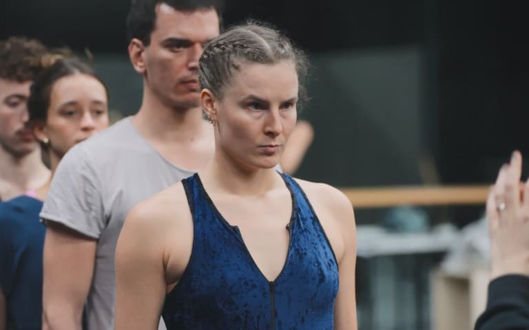 In the spotlight - Arena in rehearsal