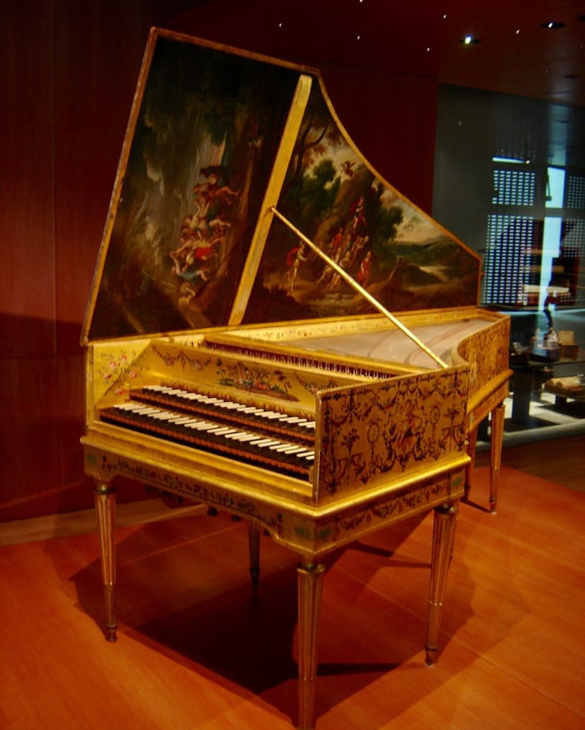 Funny instruments: the harpsichord