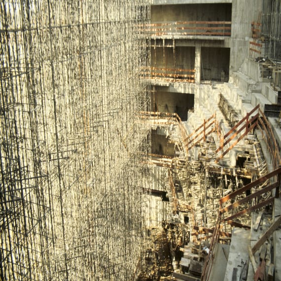 Construction de l’Opéra Bastille