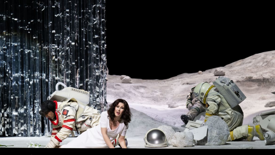 We boarded Puccini's Bohemia space shuttle