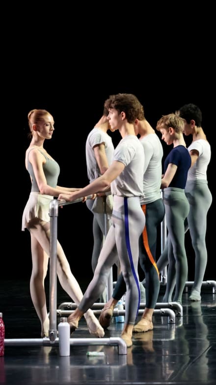 Public class of the Paris Opera Ballet School
