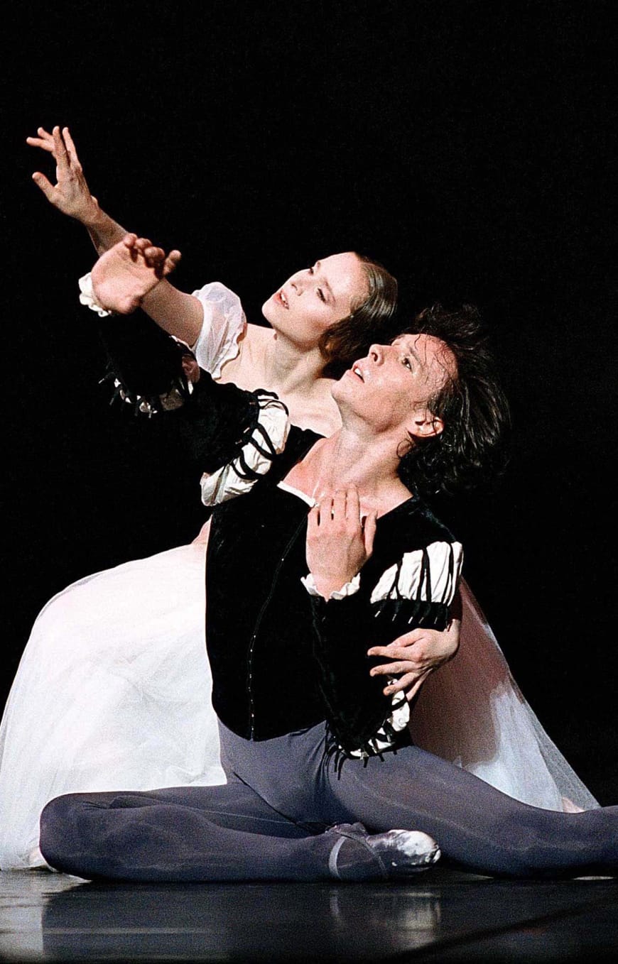Laëtitia Pujol et Nicolas Le Riche dans Giselle