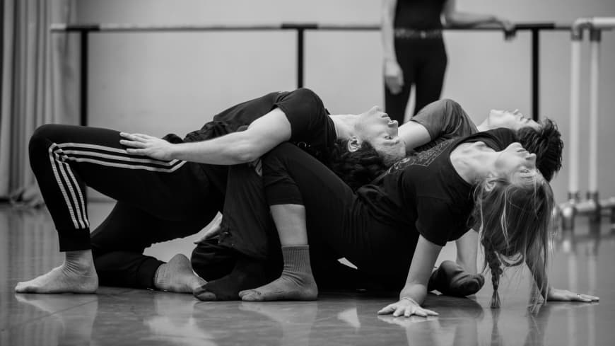 Roméo et Juliette de Sasha Waltz en répétition, Opéra de Paris, 2018