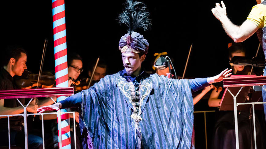 Bastien et Bastienne à la fête