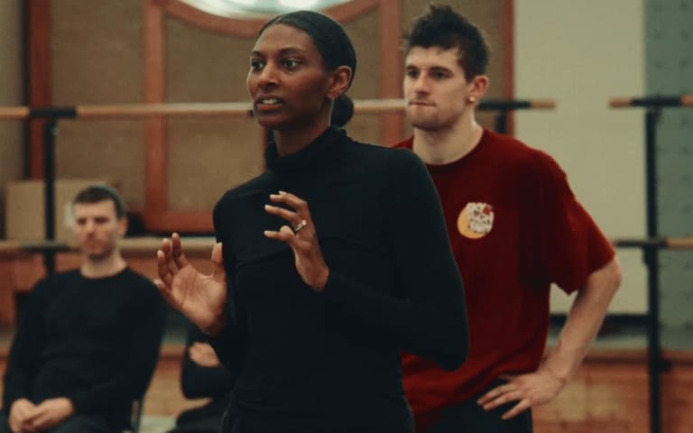 Plonger dans un rêve - Micaela Taylor en répétition