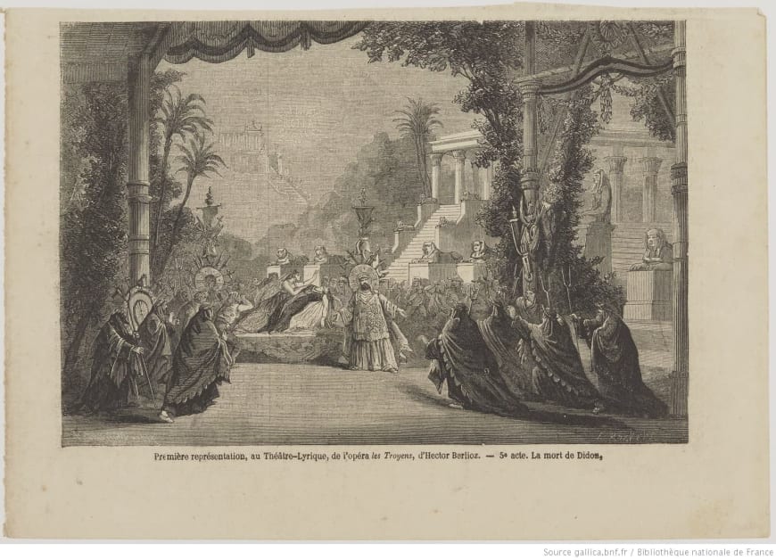 Première représentation, au Théâtre-Lyrique, de l'opéra 