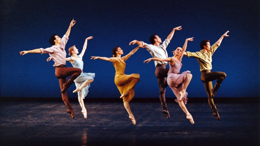 The Opera Ballet in Dances at a Gathering by Jerome Robbins, 1991
