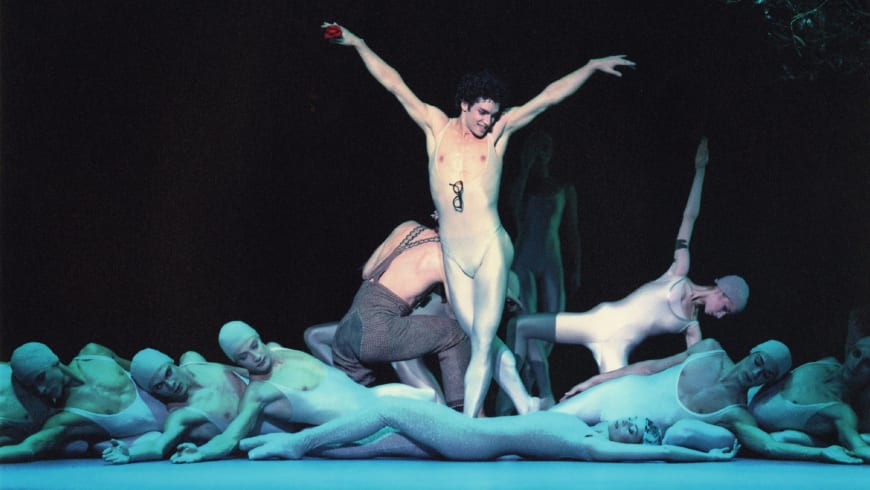 Jérémie Bélingard (Puck) dans Le Songe d’une nuit d’été de John Neumeier, Palais Garnier, 2001