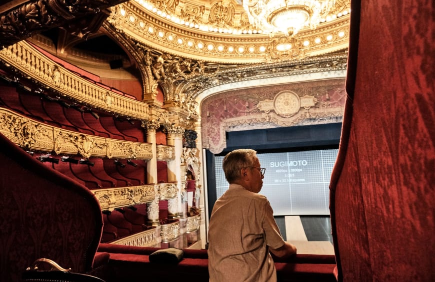 Hiroshi Sugimoto au Palais Garnier, 2019