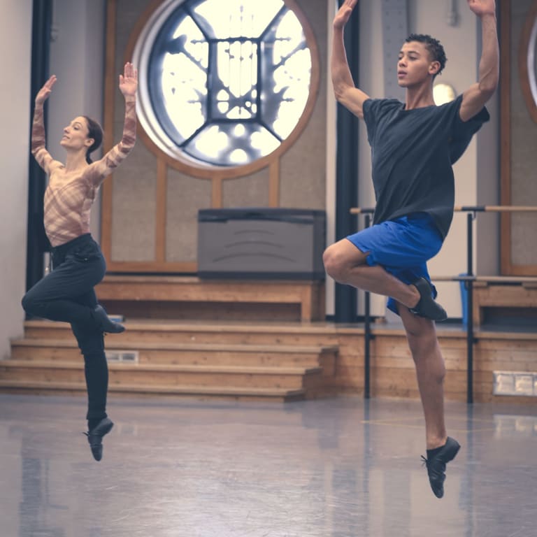 Zoom the image Le Parc en répétition (saison 25/26) - Dorothée Gilbert / Guillaume Diop