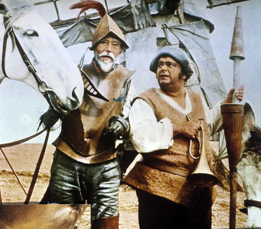 L'Homme de la Manche (Man of la Mancha) d’Arthur Hiller avec Peter O'Toole et James Coco, 1972