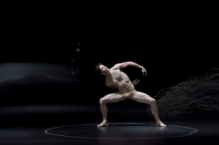 Stéphane Bullion dans Orphée et Eurydice, 2014