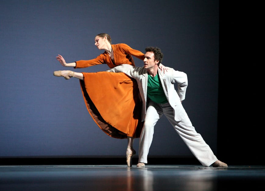 Laëtitia Pujol et Manuel Legris dans Sylvia