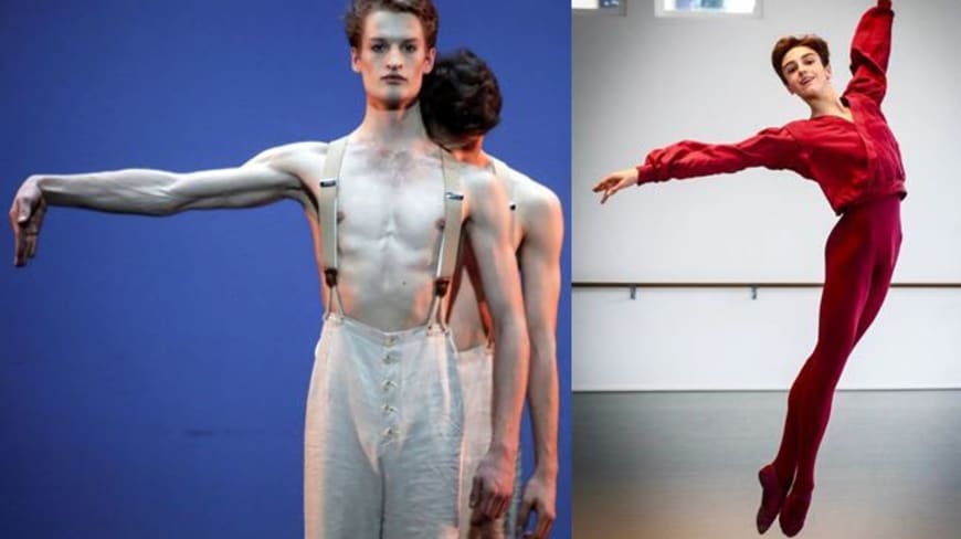 Simon Le Borgne and Léo de Busserolles join the Ballet (External competitive Recruitment)
