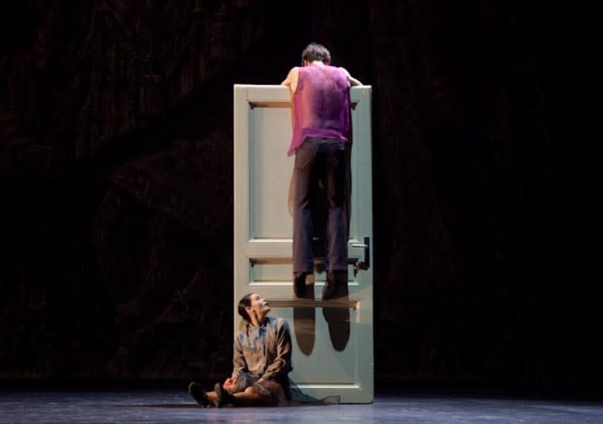 Alice Renavand et Nicolas Le Riche dans Appartement, Palais Garnier, 2012 