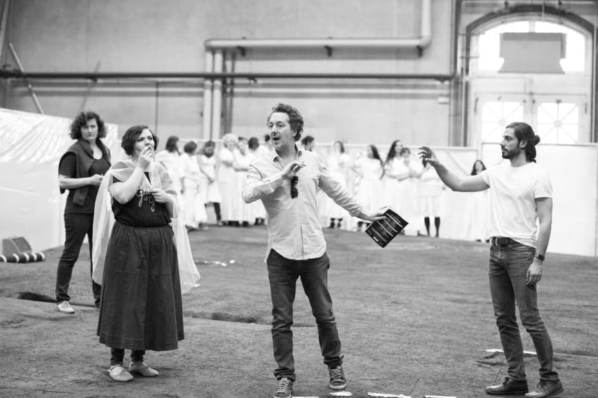 Teresa Iervolino (Angelina), Guillaume Gallienne, Alessio Arduini (Dandini)