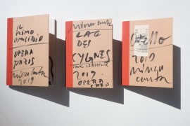 Cahiers de dessins de Mircea Cantor