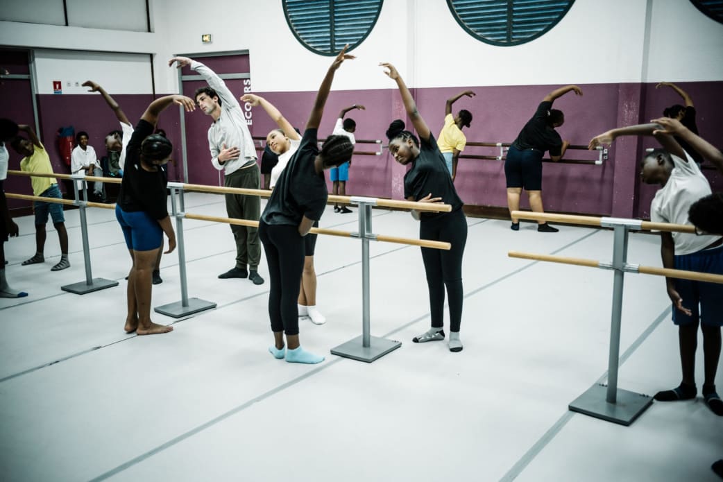 Atelier Muriel Zusperreguy et Stéphane Bullion CHAD au Conservatoire de Musique Danse et Théâtre de Guyane (CMDTG)