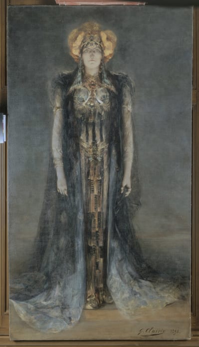 Rose Caron in the role of Salammbô