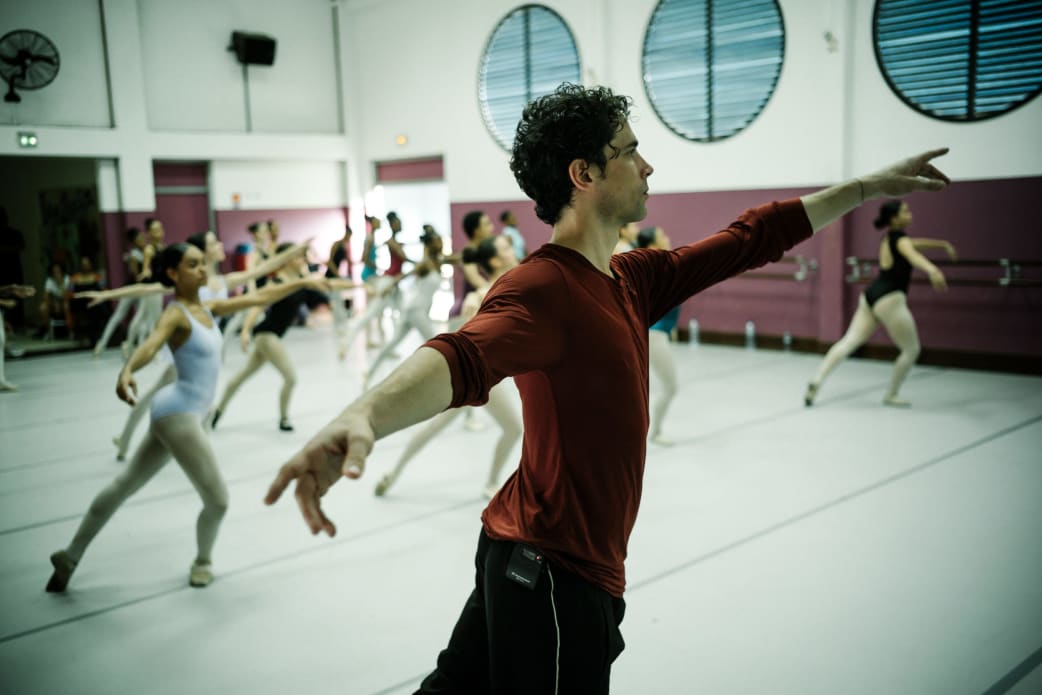 Atelier de Muriel Zusperregy et Stéphane Bullion au Conservatoire de Musique, danse et Théâtre de Guyane (CMDTG)