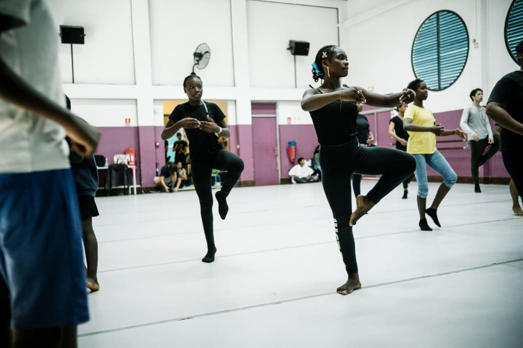 Atelier Muriel Zusperreguy et Stéphane Bullion CHAD au Conservatoire de Musique Danse et Théâtre de Guyane (CMDTG)