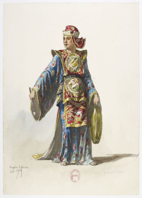 Costume models for ‘Yedda’ by Olivier Métra