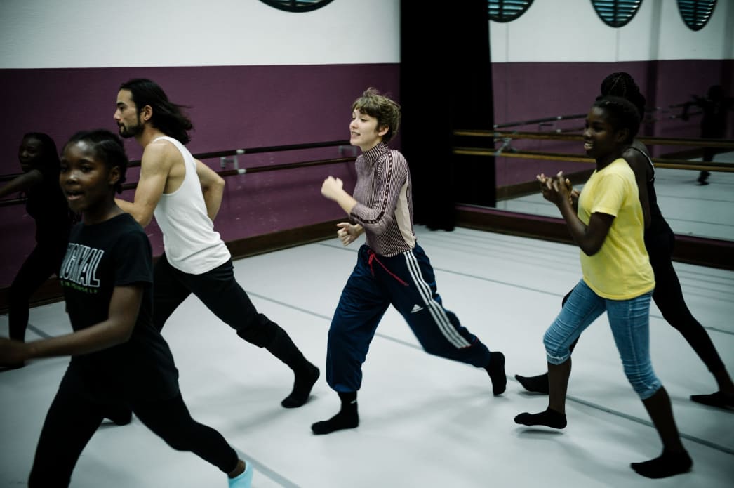 Atelier de Takeru Coste et Marion Gautier de Charnacé au Conservatoire de Musique Danse et Théâtre de Guyane (CMDTG)
