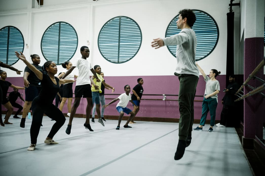 Atelier Muriel Zusperreguy et Stéphane Bullion CHAD au Conservatoire de Musique Danse et Théâtre de Guyane (CMDTG)