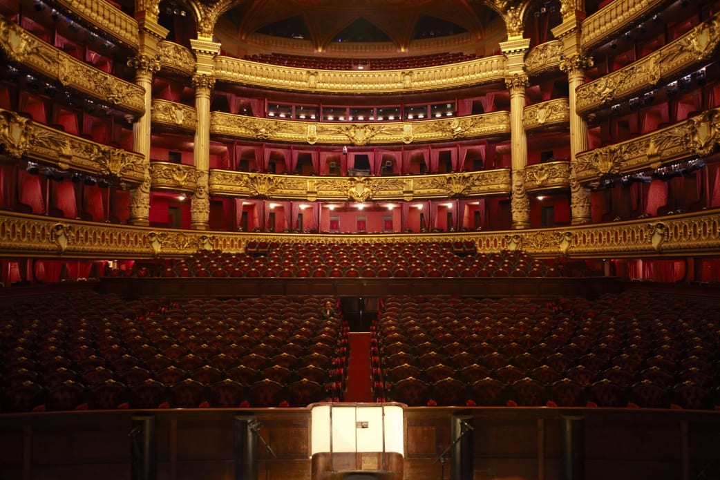 Palais Garnier, salle de spectacle - Places assises : 2 101  