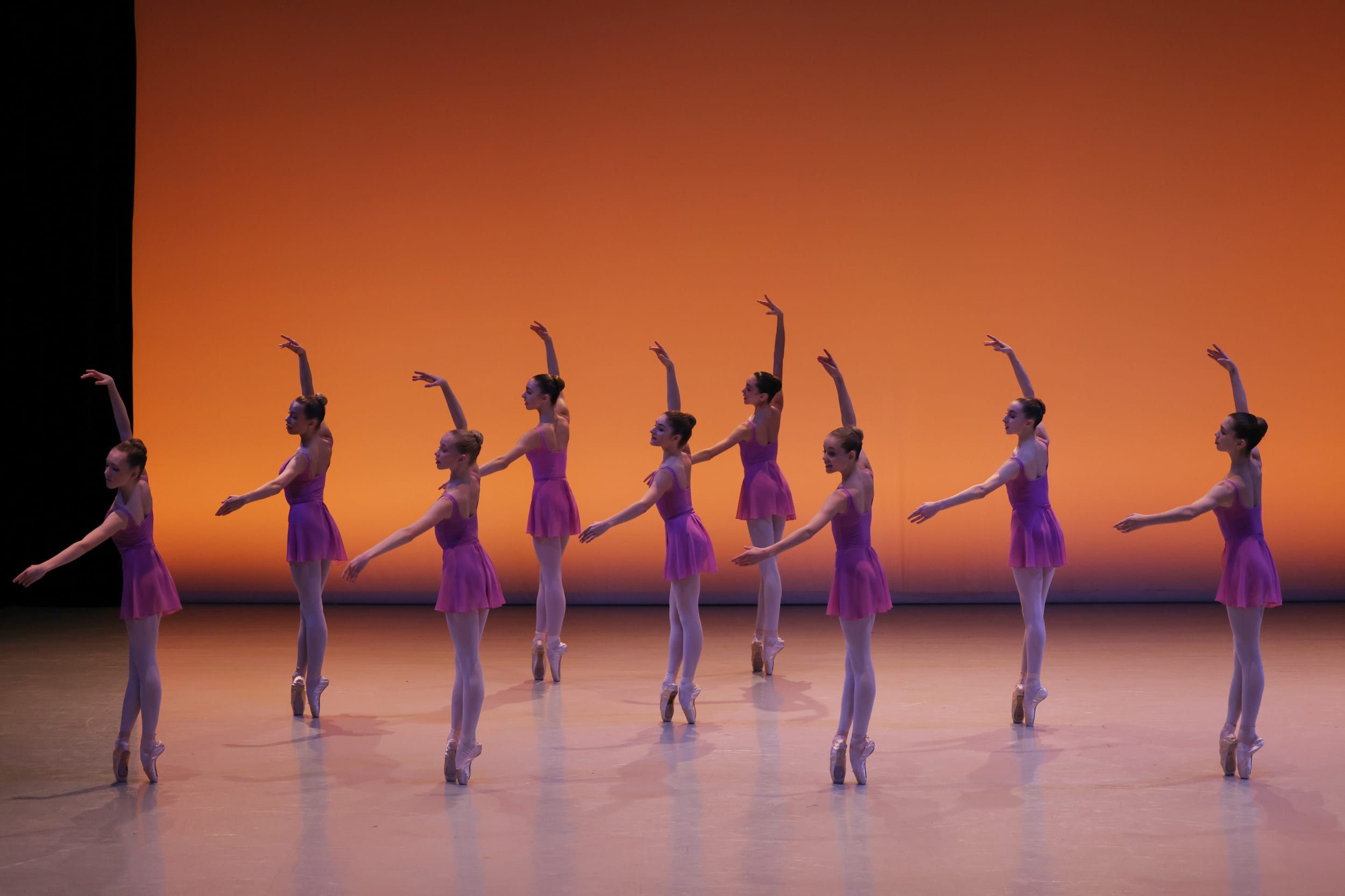 Danse classique filles I - Adage, mazurka, sauts, fouettés / Conservatoire  de Paris (ballet girls) 
