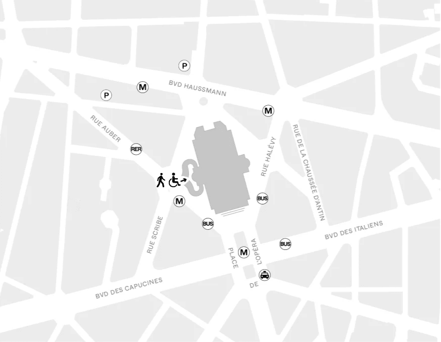 <br>Venir au Palais Garnier