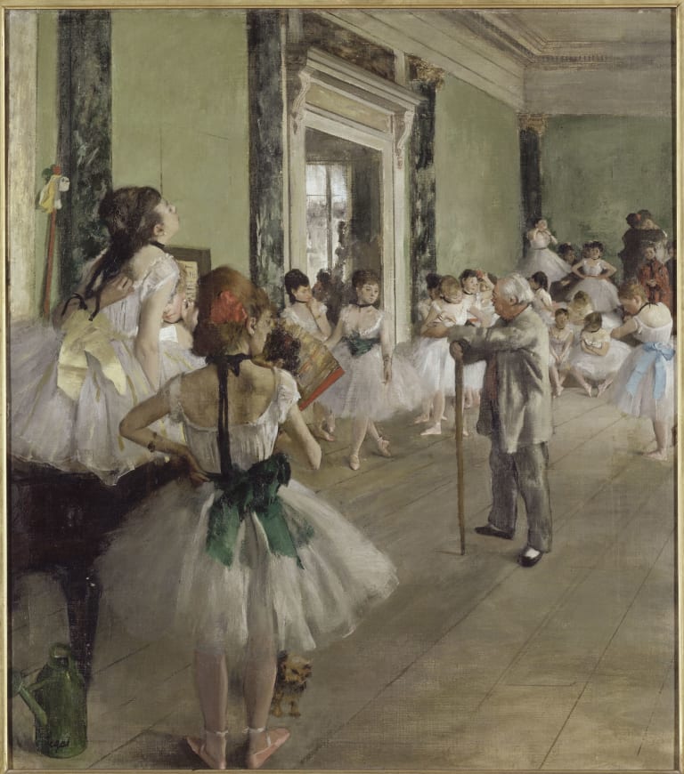 12. Degas_La Classe de danse