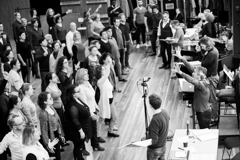 Boris Godounov en répétition (saison 17/18) - 9