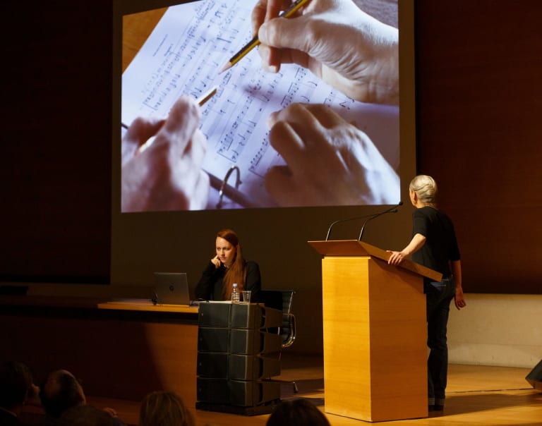 Anne Teresa De Keersmaeker - Le Collège de France - 12