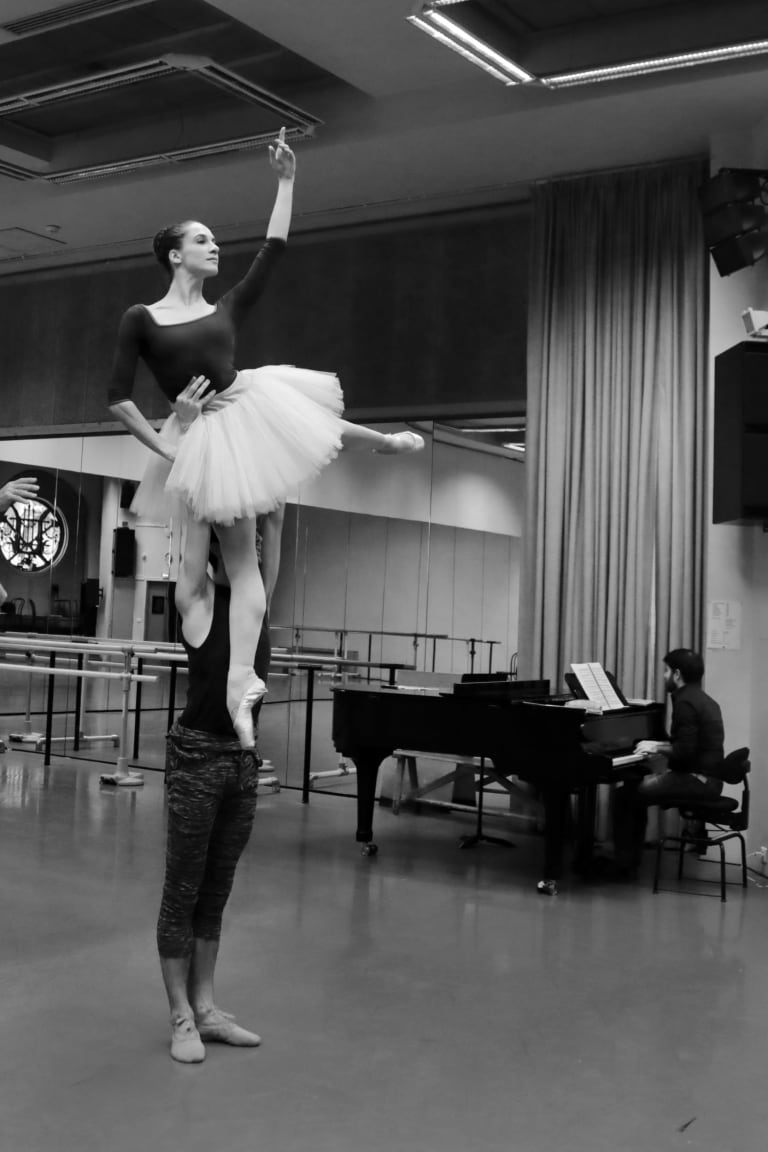 Raymonda en répétition (saison 19/20)