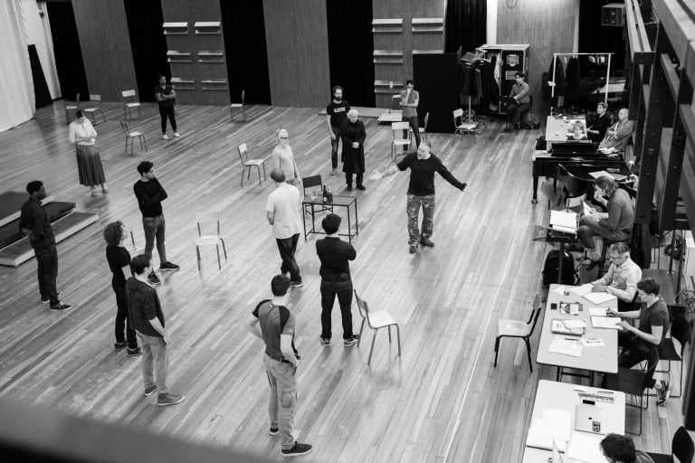 Boris Godounov en répétition (saison 17/18) - 15