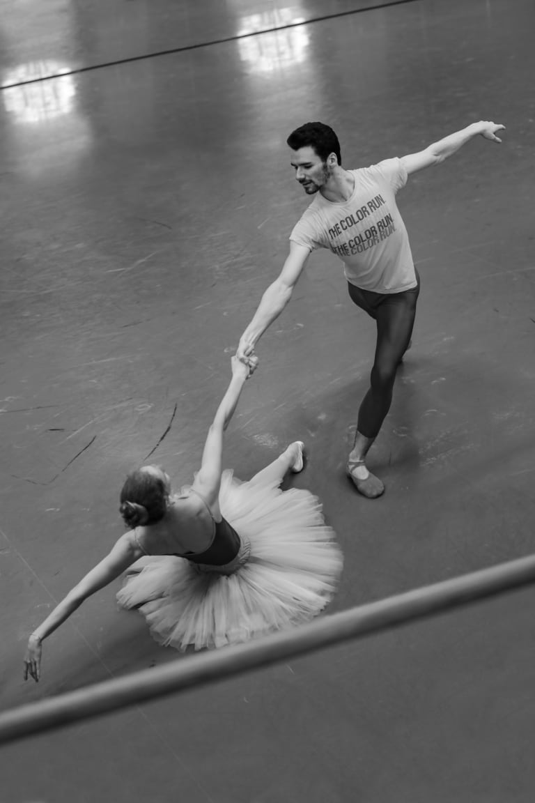 Raymonda en répétition (saison 19/20)