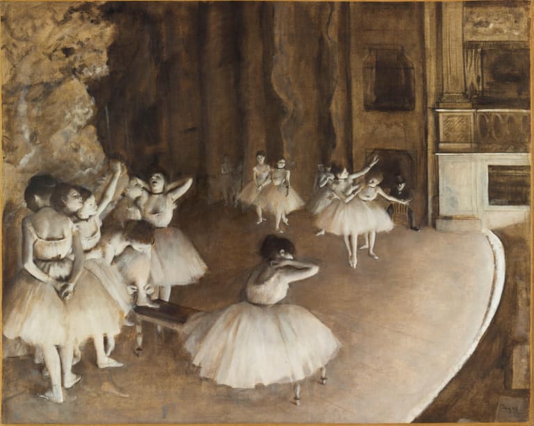 18. Degas_Répétition d'un ballet de scène