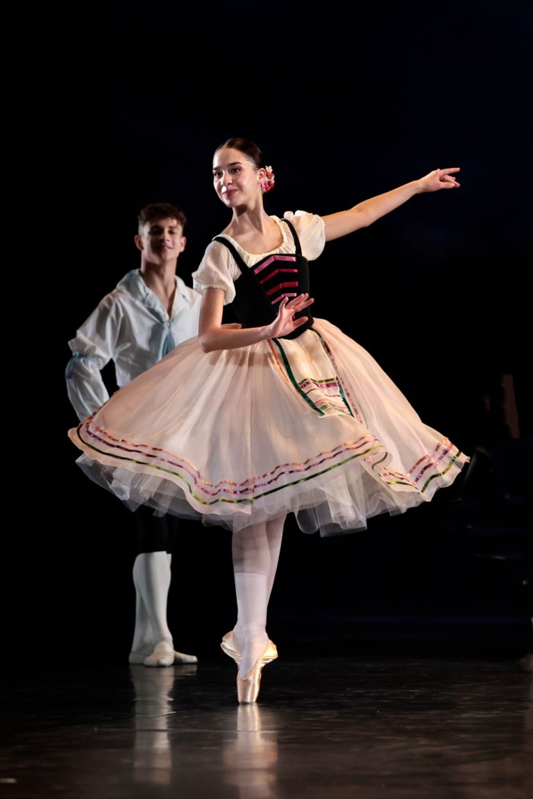 Napoli - Pas de six et Tarentelle (August Bournonville), Ecole de Danse de l'Opéra de Paris © Svetlana Loboff OnP-389