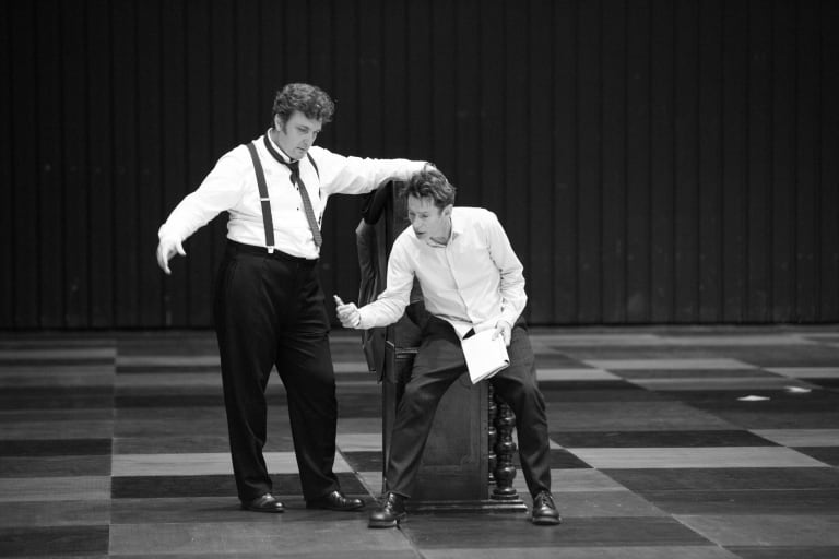 Don Carlos en répétition (saison 17/18)