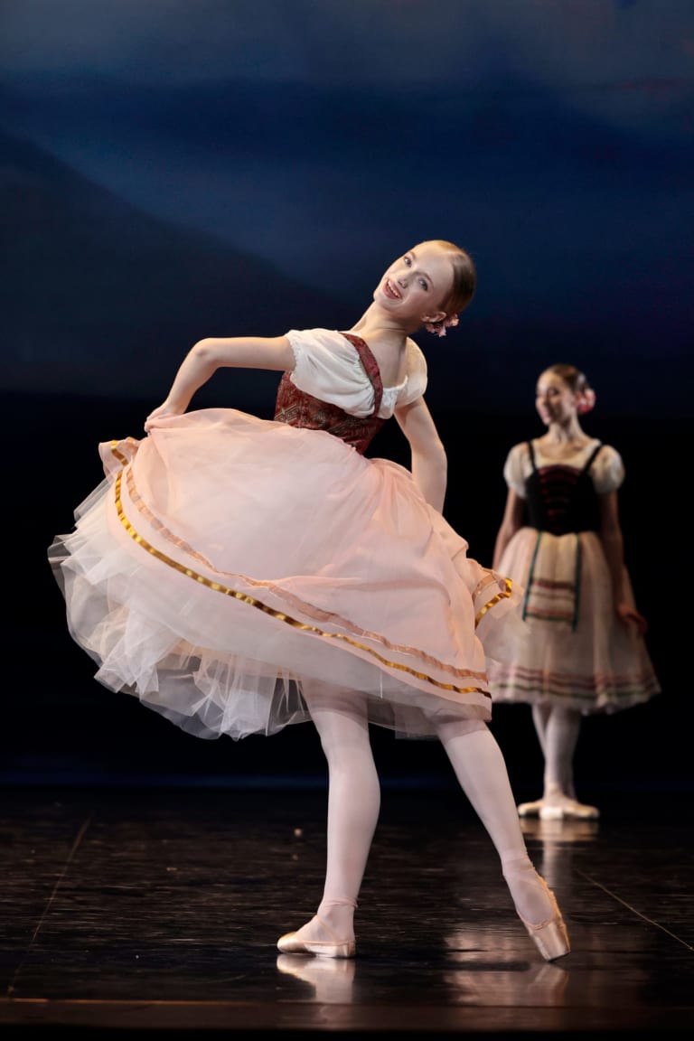 Napoli - Pas de six et Tarentelle (August Bournonville), Ecole de Danse de l'Opéra de Paris © Svetlana Loboff OnP-388