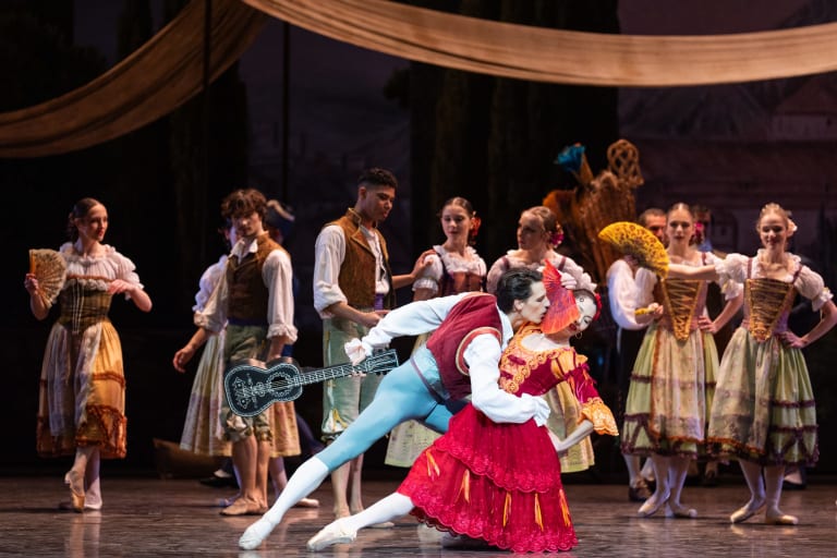 DONQ_240320_YKellerman_GEN0056_DON QUICHOTTE_R Noureev_Hannah O'Neill Germain Louvet (c) Yonathan Kellerman OnP